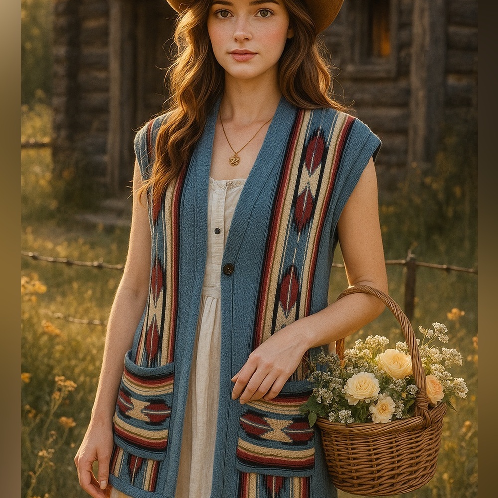 Chaps Gray Knit‎ Sweater